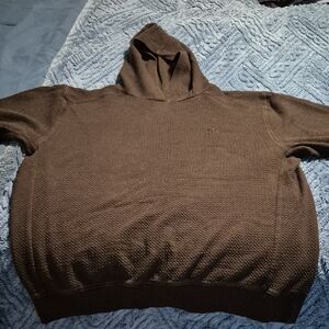 EUC Born Primitive Black Waffle Hoodie Sz XL